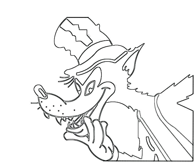 800x667 Anime Wolf Coloring Pages Bad Wolf Coloring Pages Anime Wolf