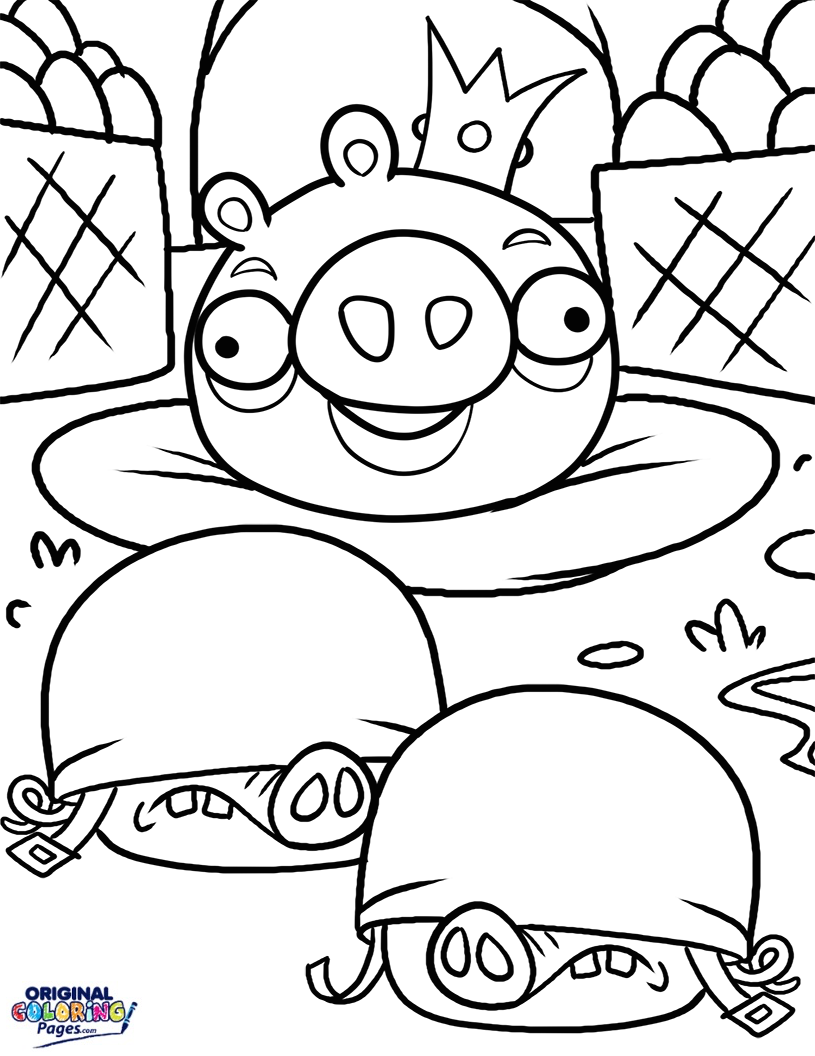 815x1056 Tested Angry Birds Bad Piggies Coloring Pages Original