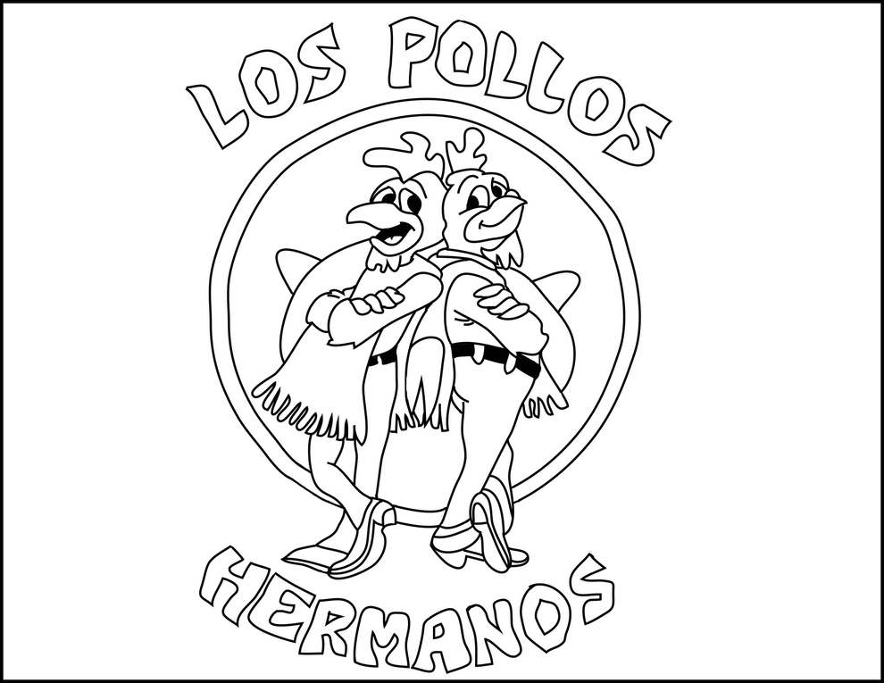 990x765 Bad Coloring Pages The Breaking Bad Coloring Book Bb