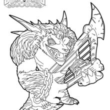 220x220 Skylanders Trap Team Coloring Pages