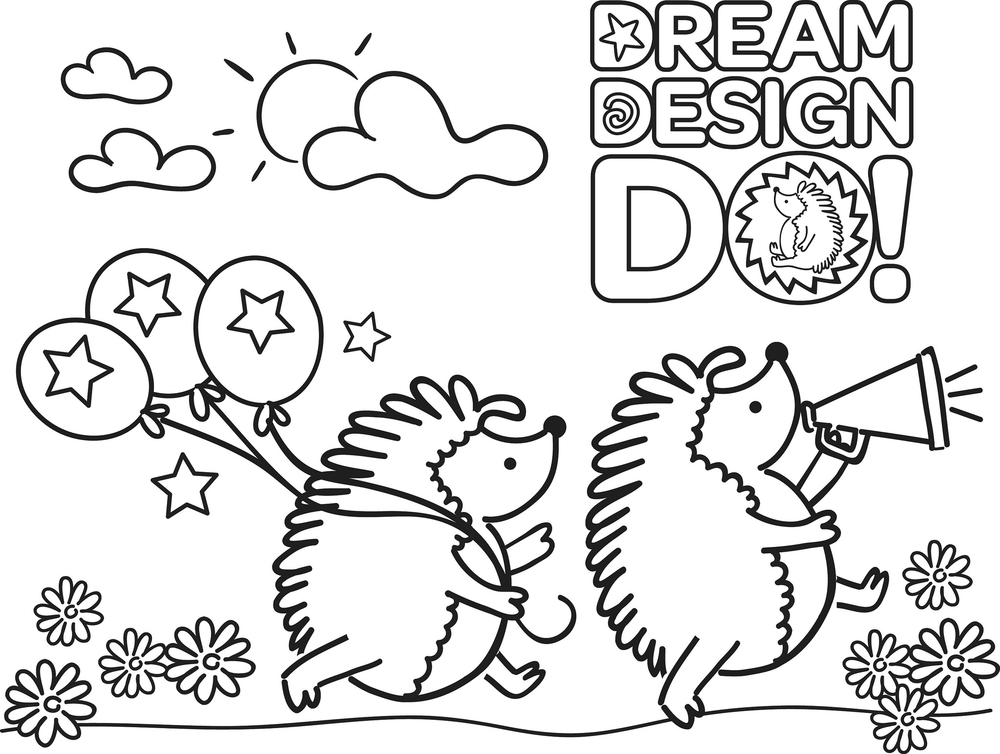 Baker Coloring Page