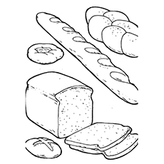 Bakery Coloring Pages
