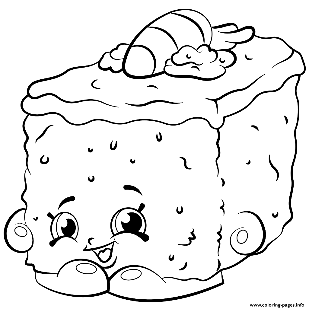 1024x1024 Print Bakery Carrie Carrot Cake Shopkins Season 2 Coloring Pages