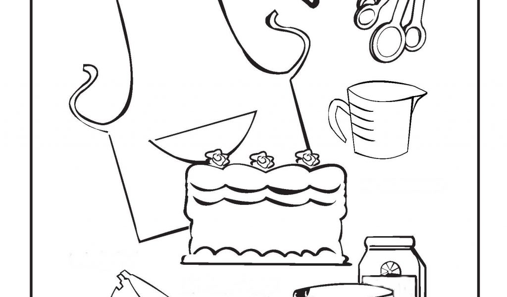1024x600 Colouring Worksheets Printable Cooking And Baking Coloring Pages