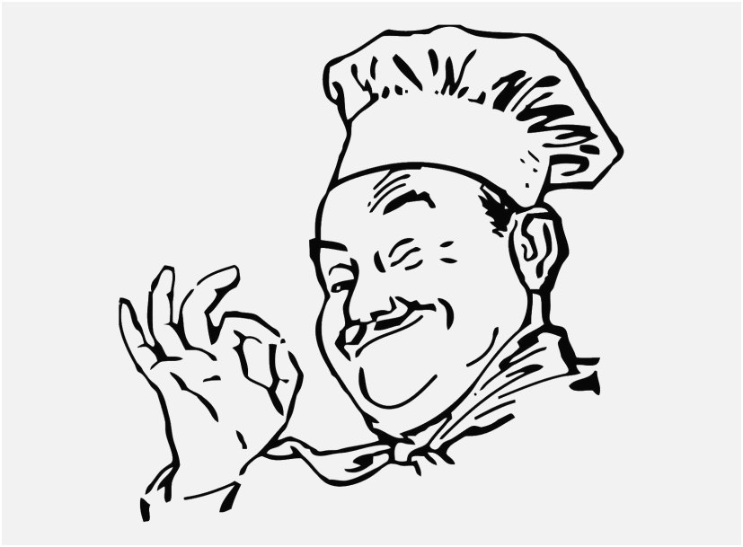 827x609 Cooking Coloring Pages Images Cooking Amp Baking Coloring Pages