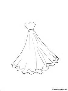 224x300 Ball Gown Coloring Pages