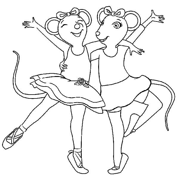 Ballerina Coloring Pages
