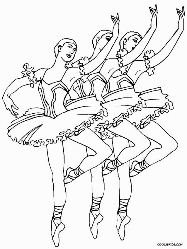 638x850 Ballerina Coloring Pages Ballet Cecilymae