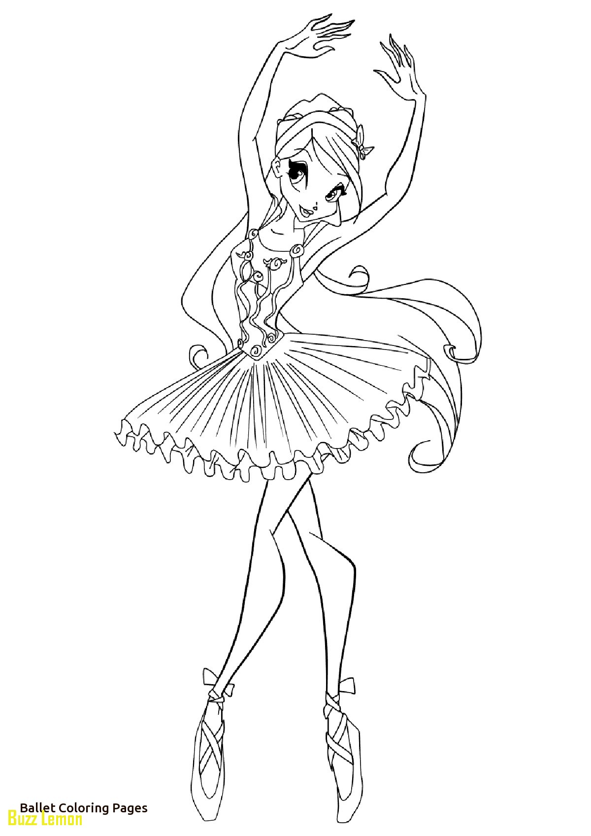 1200x1696 Ballet Coloring Pages Lovely Ballerina Color Pages Cartoon