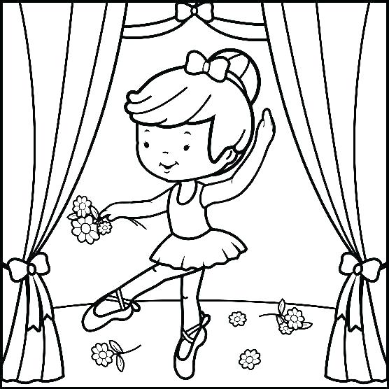 556x556 Ballet Coloring Pages Ballet Shoes Colouring Pages Coloring Page