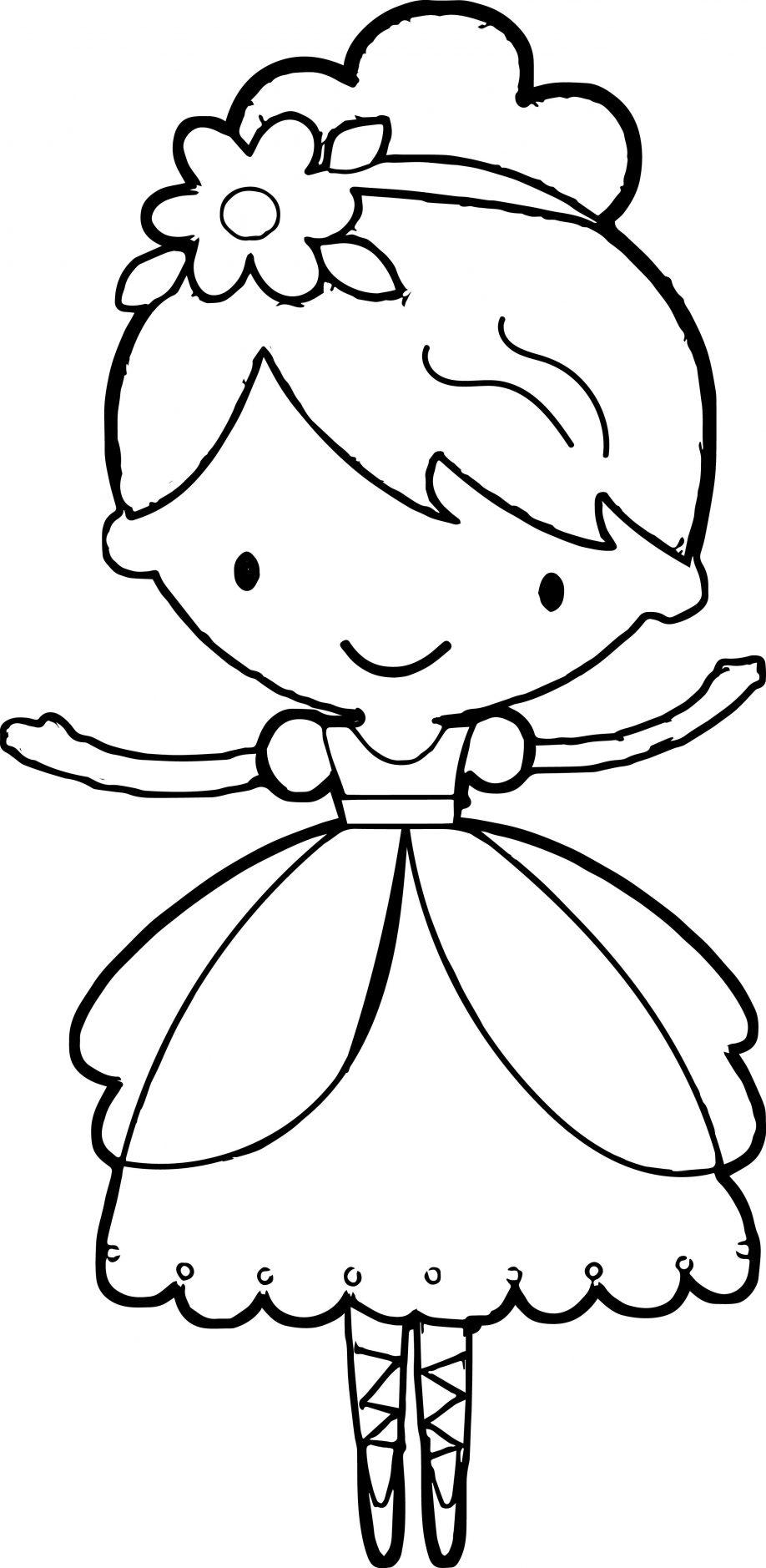 918x1878 Printable Ballerina Coloring Pages For Girls