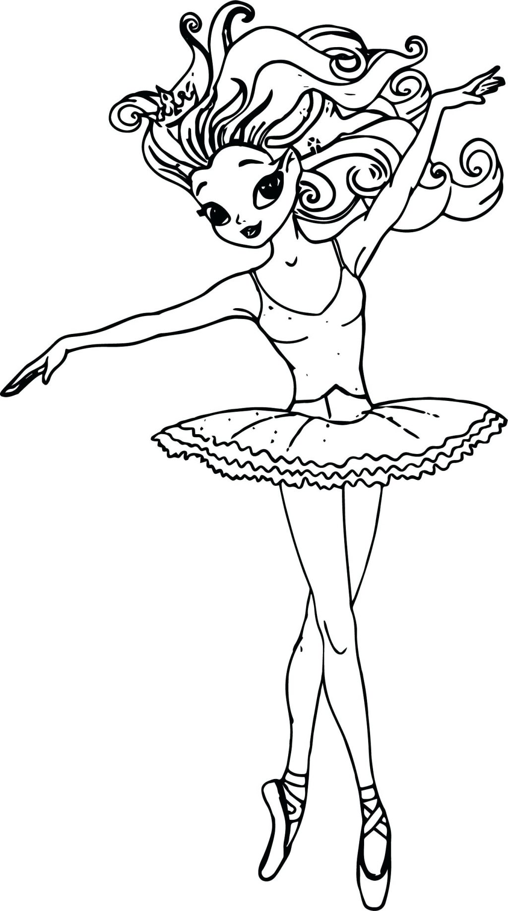 1024x1836 Coloring Pages ~ Ballet Coloring Pages Incredible Princess