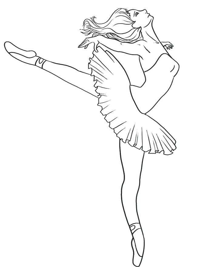 650x882 Ballet Positions Coloring Pages Best Ballerina C Page For Your
