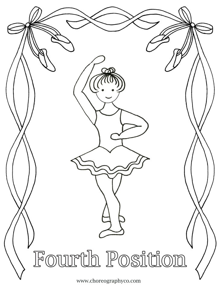 736x952 Ballet Positions Coloring Pages Epic Ballet Positions Coloring