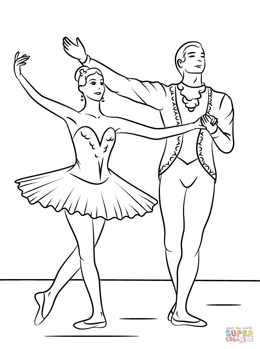 894x1199 Sleeping Beauty Ballet Coloring Pages 8941199 Ballet Printable