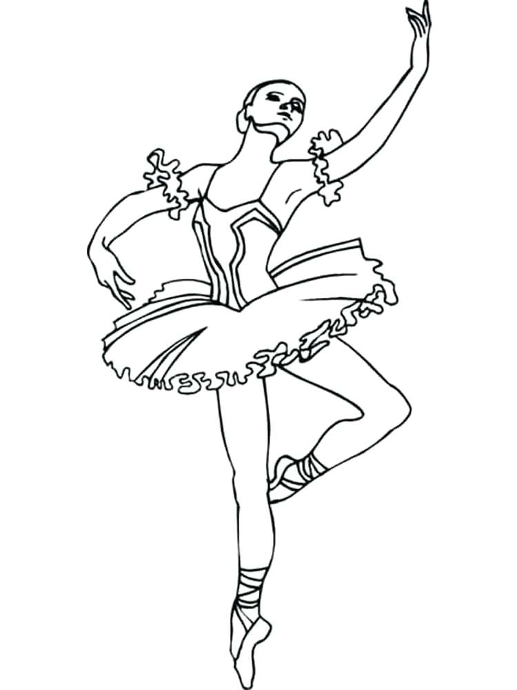 Ballet Slippers Coloring Pages