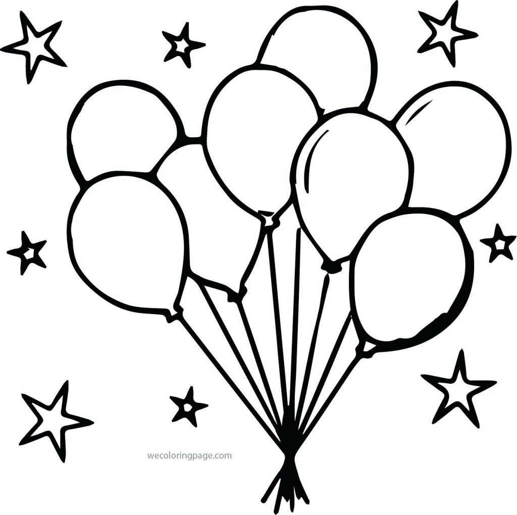 1024x1020 Coloring Page Balloons Coloring Page. Blank Hot Air Balloon