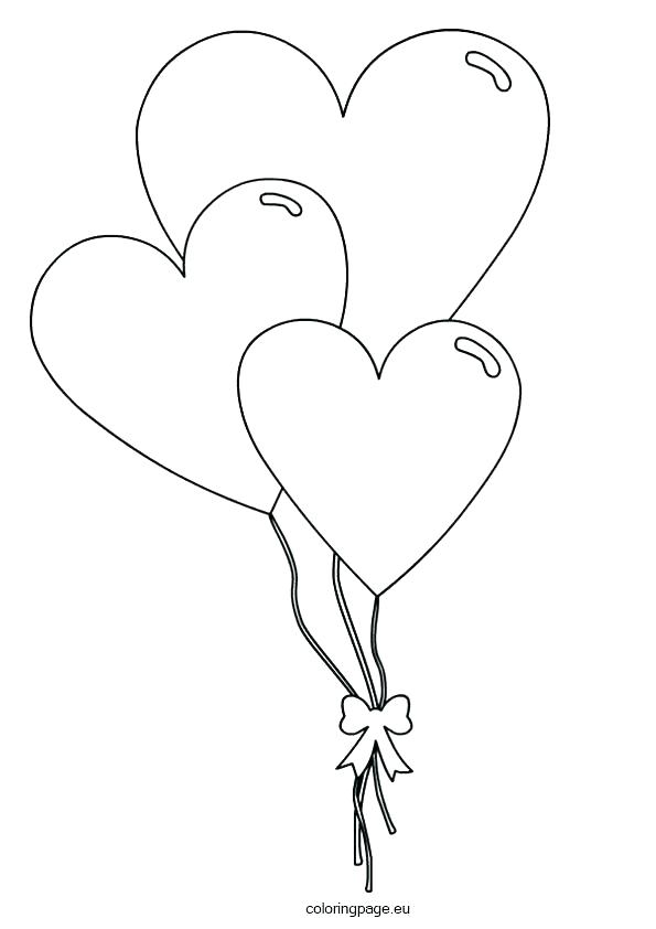 595x842 Balloon Coloring Pages Printable Coloring Pages Of Balloons
