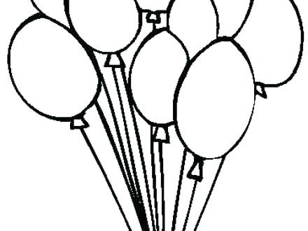 440x330 Balloon Coloring Pages Balloon Coloring Pages Printable Balloon