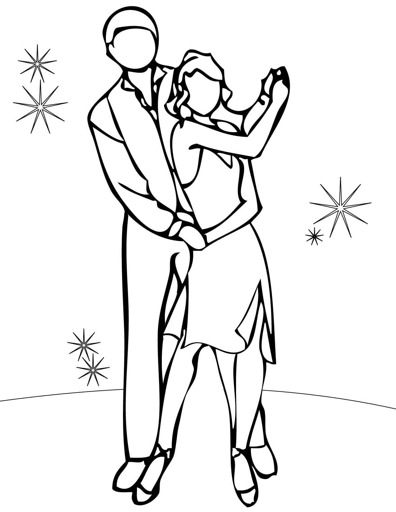 1275x1650 Dancing Coloring Pages 6512 Remarkable Dance Sheets Acpra