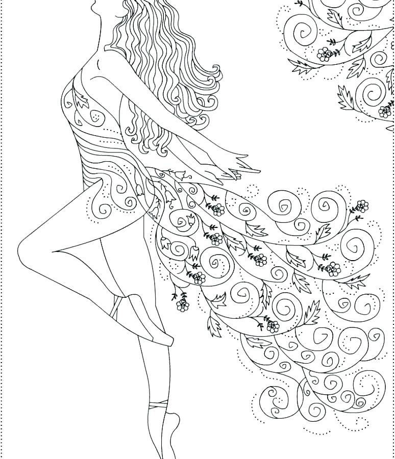 774x900 Dance Coloring Pictures