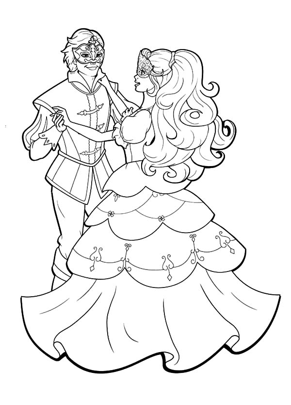600x834 Ballroom Dancing Coloring Pages