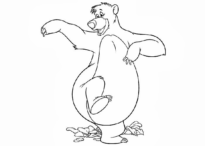 700x500 Baloo Coloring Pages Free Coloring Pages And Coloring Books For Kids