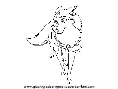 480x360 Balto Coloring Pages