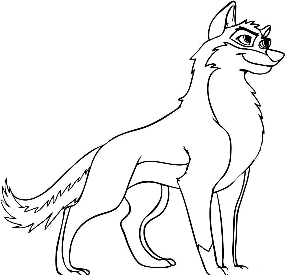 985x950 Free Printable Wolf Coloring Pages For Kids Free Printable, Wolf