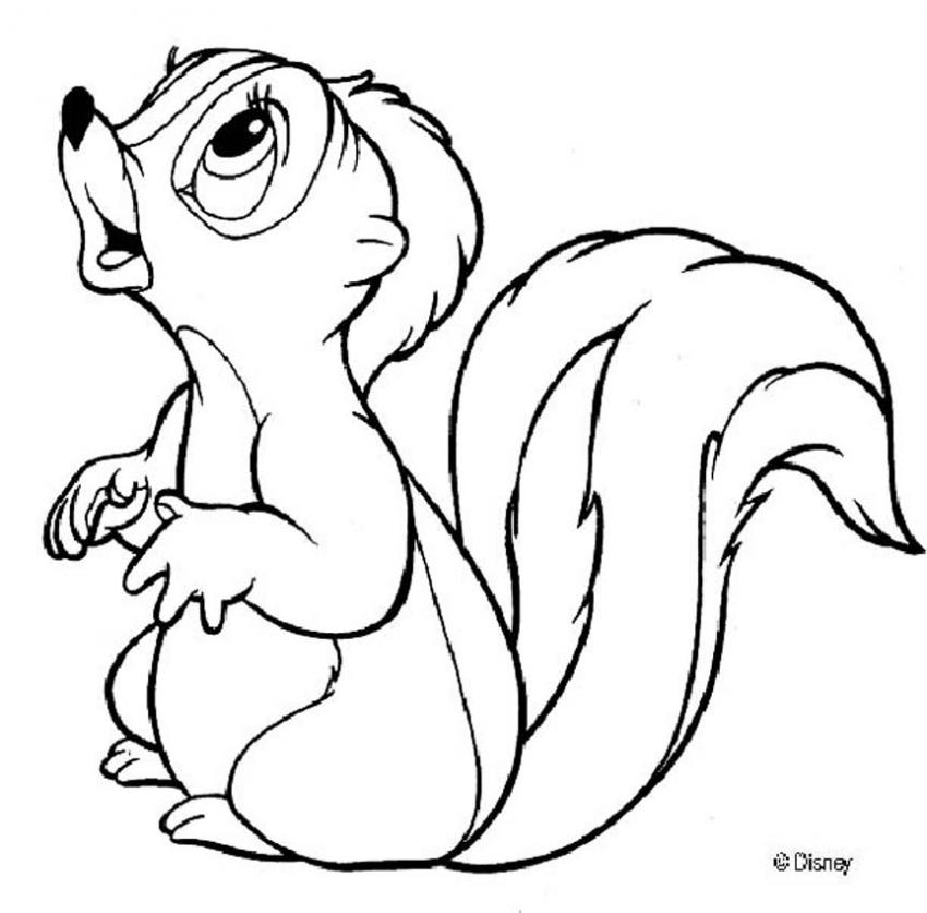 850x837 Baby Bambi Coloring Pages