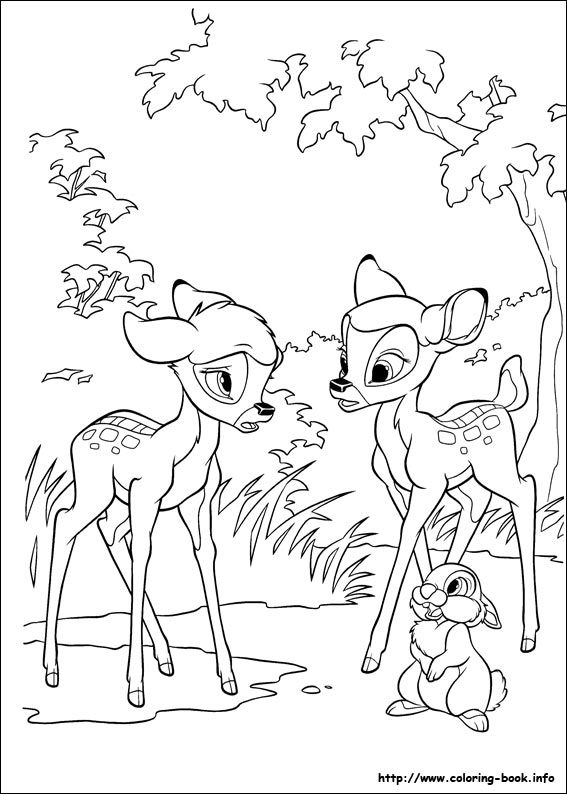 567x794 Bambi 2 Coloring Pages On Coloring
