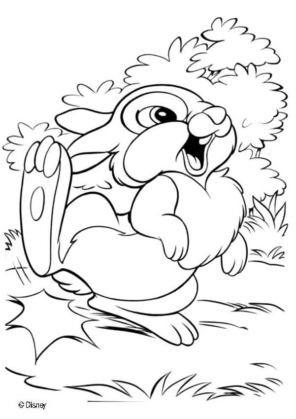 601x850 Bambi And Thumper Coloring Pages Bambi Coloring Pages 126 Free