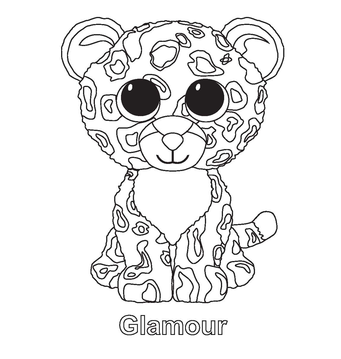 1150x1209 Unique Bamboo Coloring Pages Beanie Boos Gallery Free Coloring Pages
