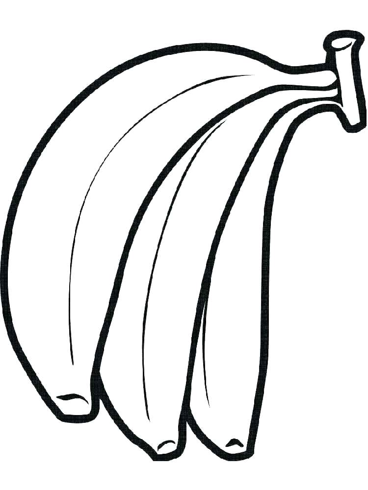 750x1000 Banana Split Coloring Page Banana Split Coloring Pages For Kids