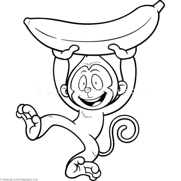 700x700 Banana Coloring Pages Banana Split Coloring Page Banana Coloring