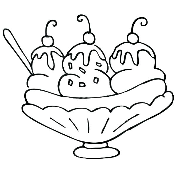 600x600 Banana Coloring Sheet Banana Split Coloring Page Printable Banana