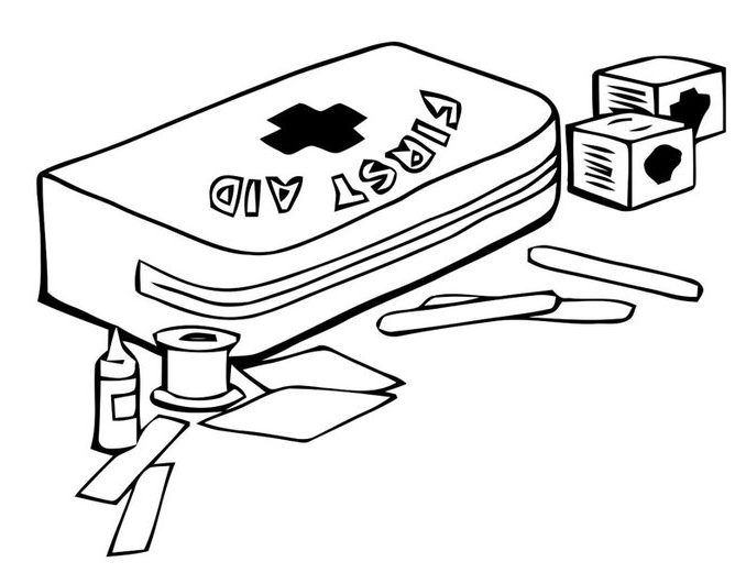 678x531 First Aid Coloring Pages Coloring Page Band Aid Invented For First