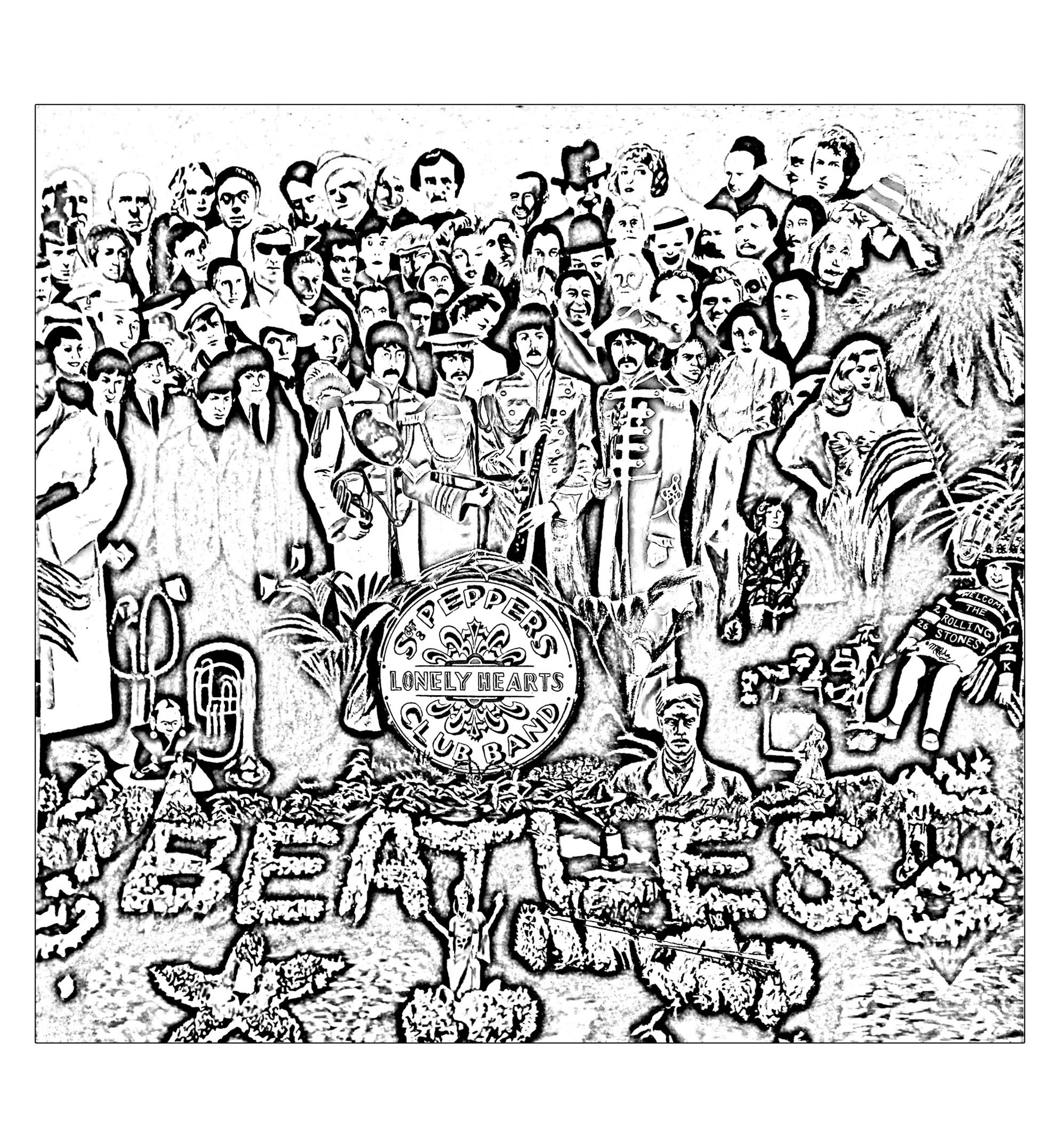 1986x2150 The Beatles Sgt Peppers Lonely Hearts Club Band