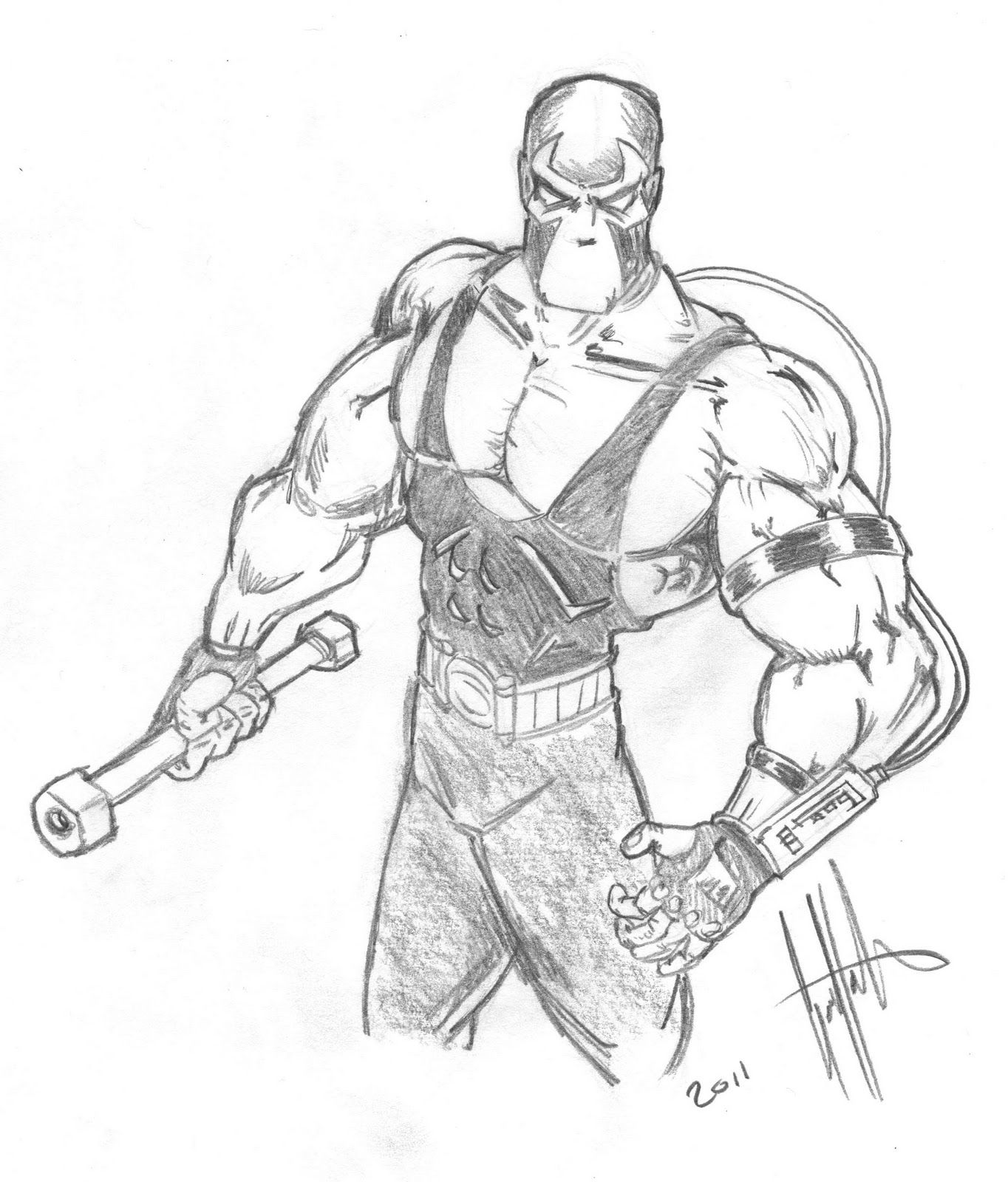 1364x1600 Batman Vs Bane Colouring Page Kalles Mapp Batman Vs