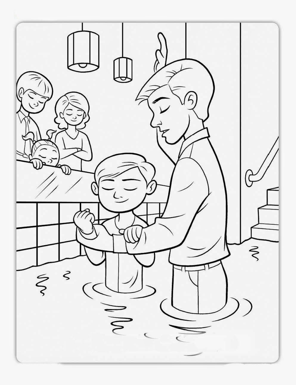 993x1290 8th Birthday Baptism Primary Lds Source To Print Free Coloring