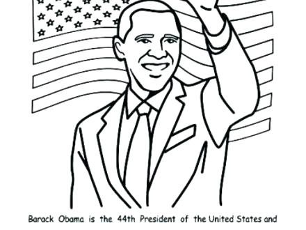 440x330 Barack Obama Coloring Page Puzzle Coloring Pages Portraits