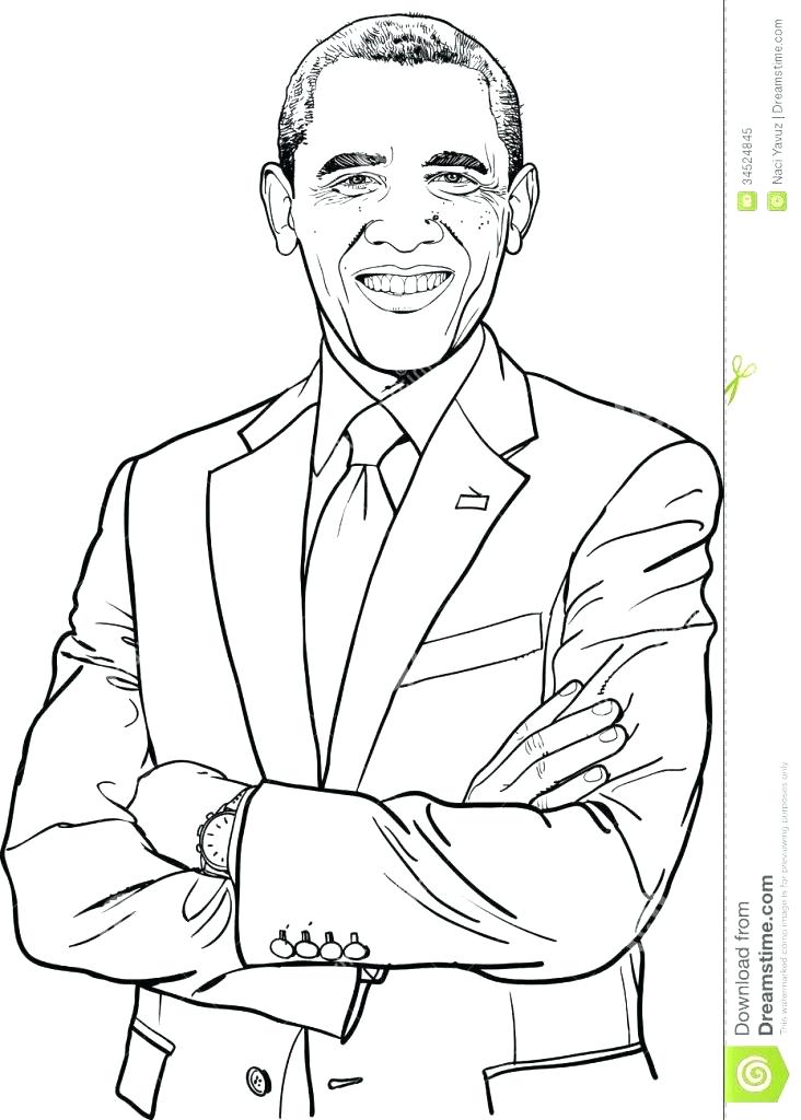 732x1024 President Obama Coloring Page Coloring Page Images Black History