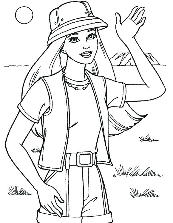 580x750 Barbie And Ken Colouring Pages Coloring Girls Fuhrer Von Laura17