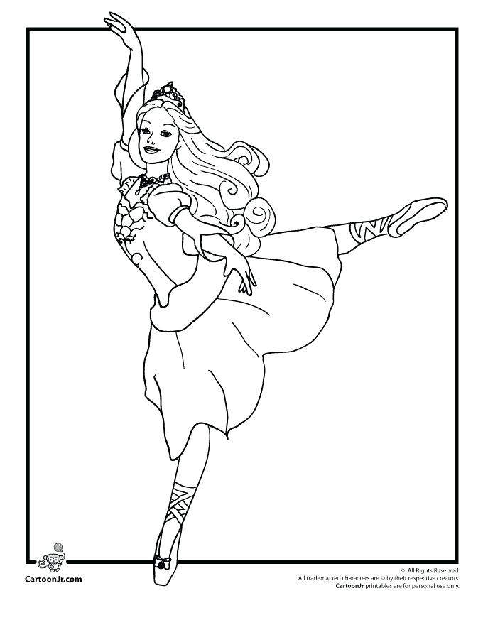 680x880 Barbie Ballerina Coloring Pages Swan Lake Ballet Barbie Ballerina