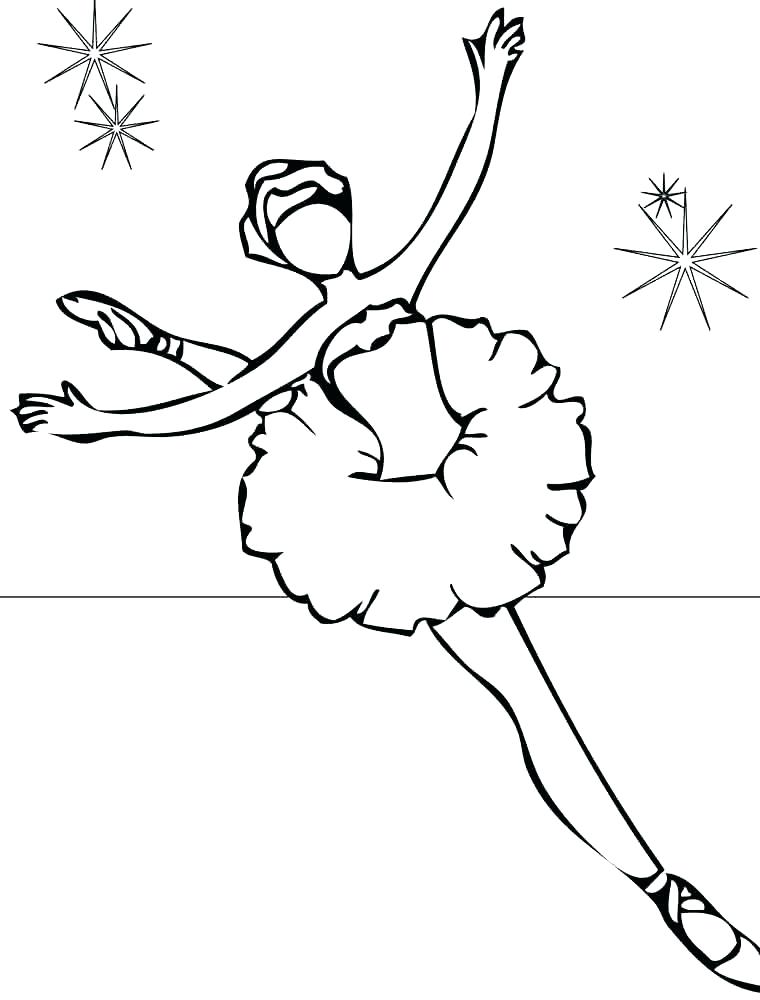 760x1000 Princess Ballerina Coloring Pages