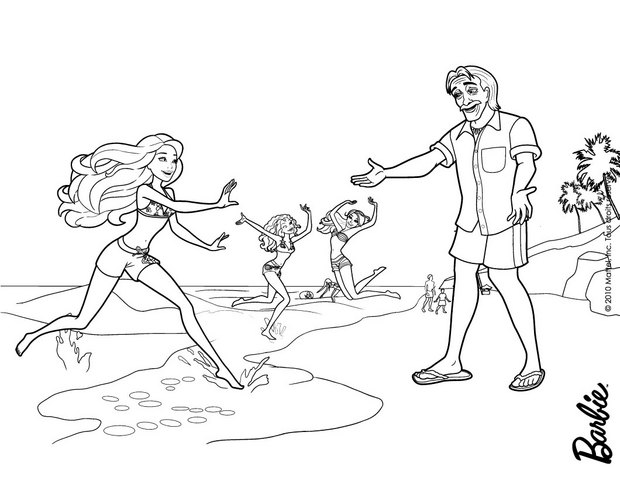 620x480 Barbie In A Mermaid Tale Coloring Page. More Barbie Mermaid