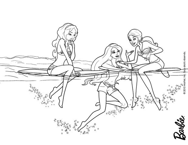 620x480 Barbie In A Mermaid Tale Coloring Pages