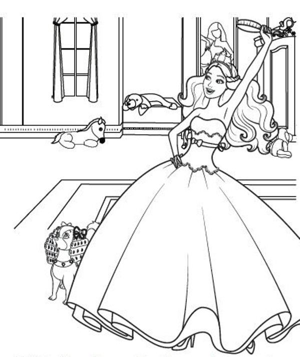 599x713 296 Best Barbie Images On Barbie Coloring Pages, Adult