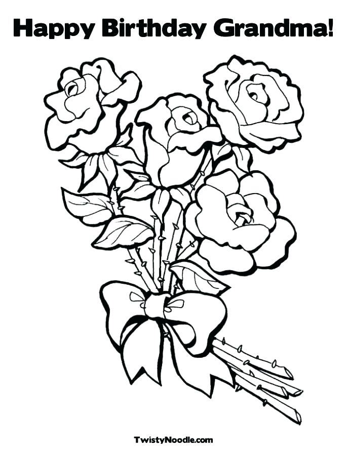 685x886 Happy Birthday Coloring Pages Free Birthday Coloring Pages
