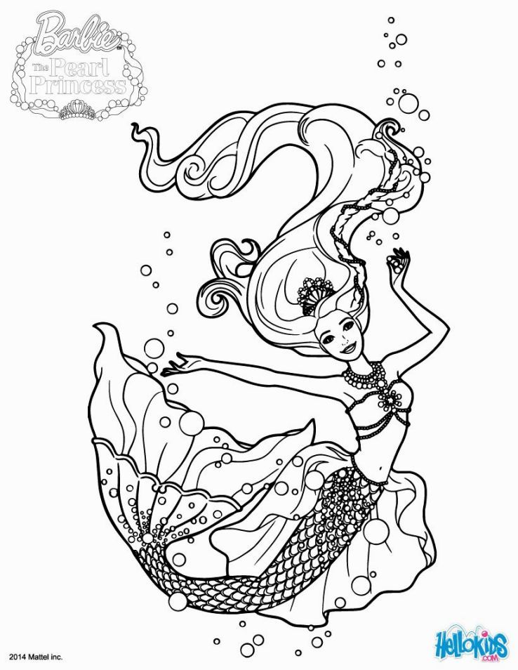 738x954 Princess Barbie Coloring Pages Coloring Pages